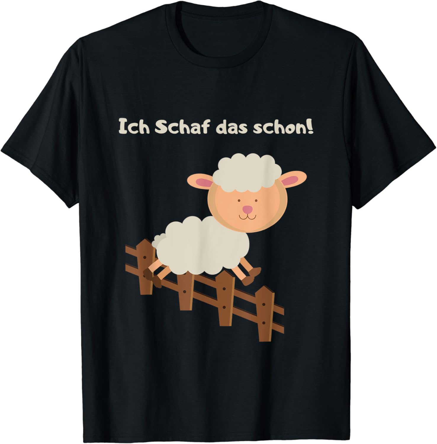 Ich Schaf das schon Shirt Ich schaffe das schon TShirt Amazon.de